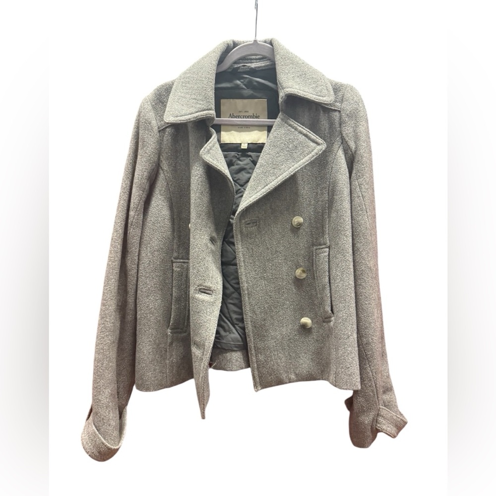Abercrombie Grey petite coat